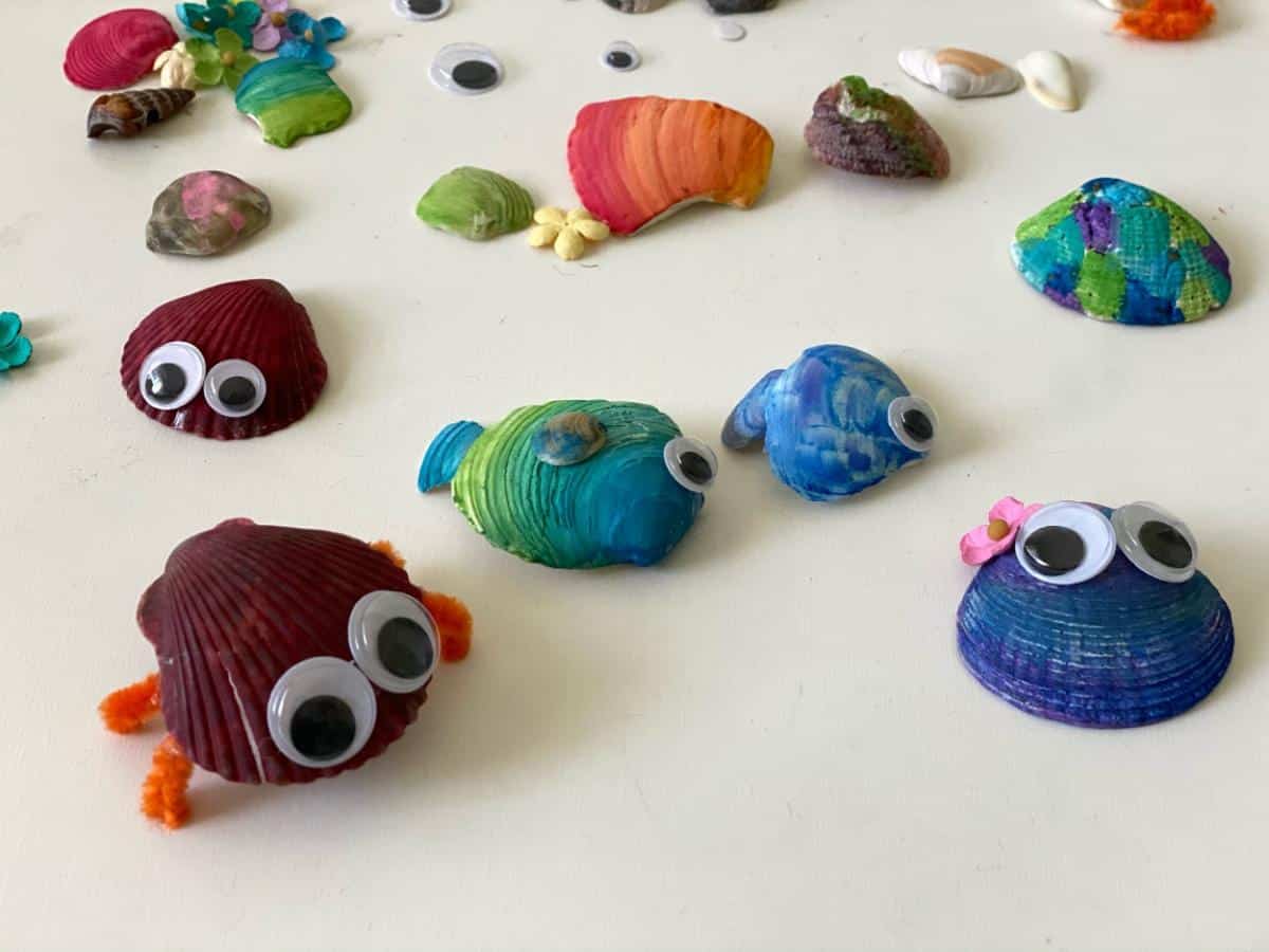 Seashell Friends Craft