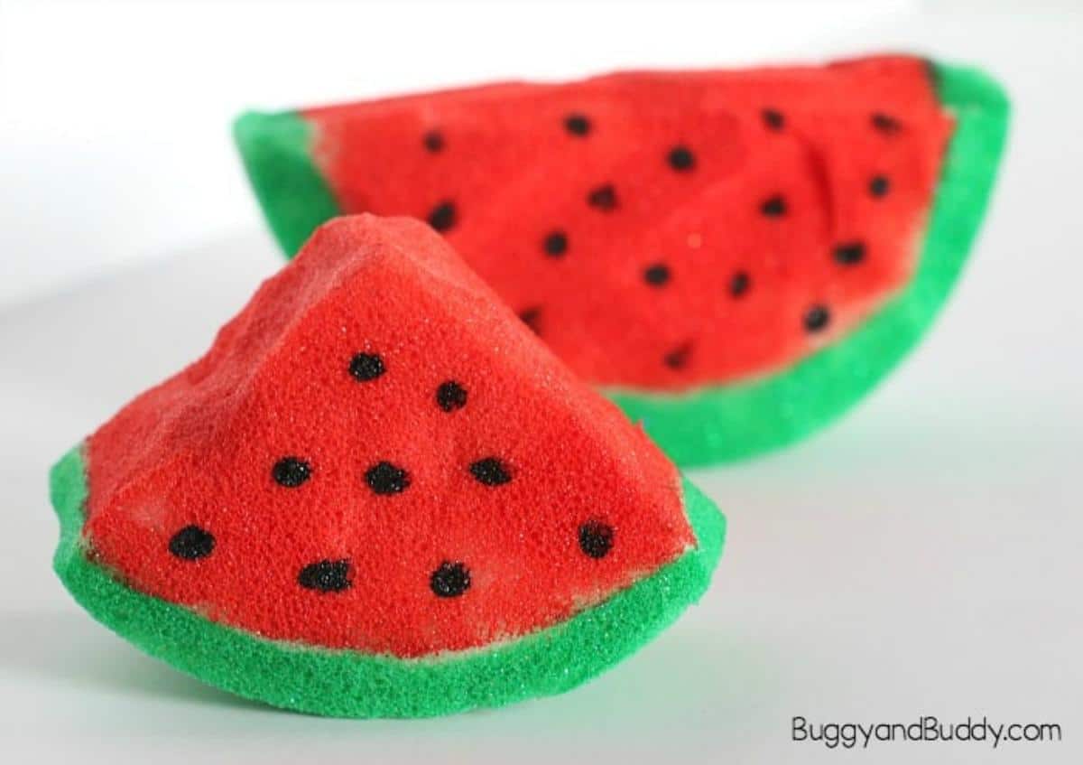 DIY Watermelon Squishy Toys