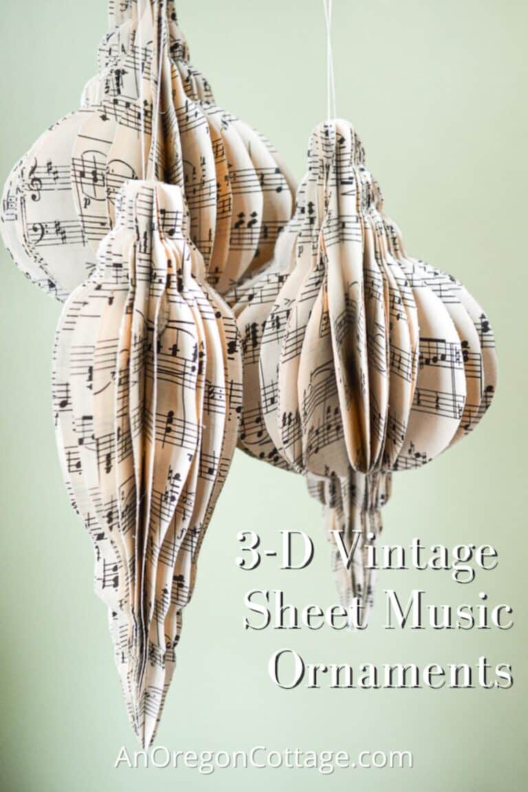 40 Sheet Music Crafts - DIY & Crafts